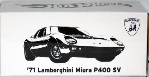 Hot Wheels RLC 71 Lamborghini Miura P400 SV